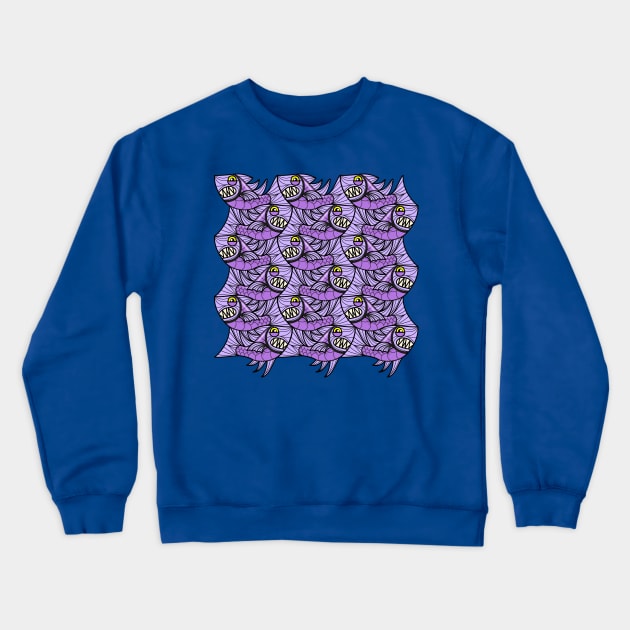 Escher fish pattern VIII Crewneck Sweatshirt by Maxsomma